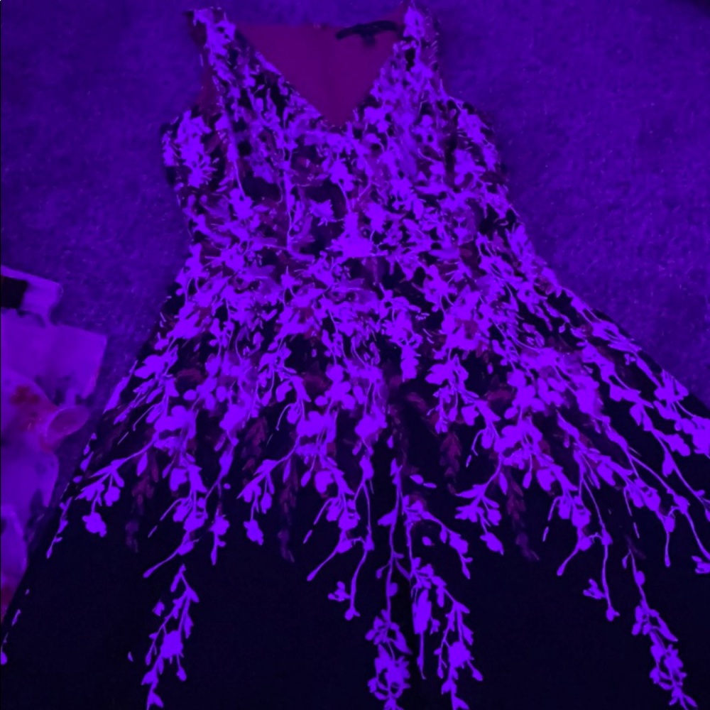 White House Black Market Pink Floral Dress